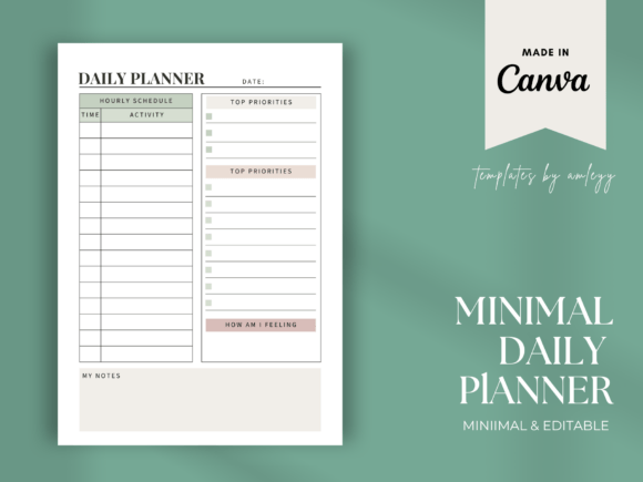 Download Free Simple Daily Planner Template - Premium Resources